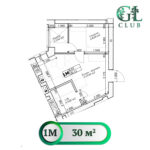 квартира 30 м
